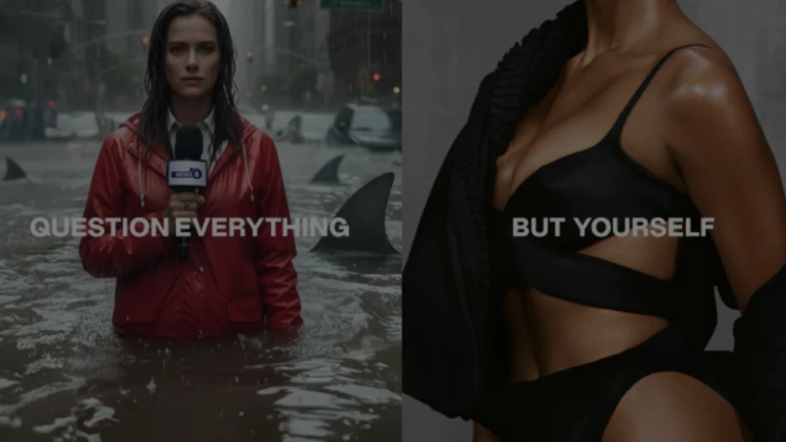Equinox "question everything but yourself" campaign